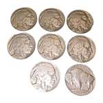 7-U.S. Indian Head Buffalo Nickels Nickel-Grab B-2