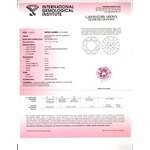 0.61 Ct. | Round | Bubble Gum Pink Color | VS1 C-2