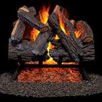 Vented Natural Gas Fireplace Log Set - 18 In., 4-2