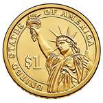 2014 P Presidential Dollar Set 4 Coins Uncircula-2