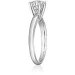 IGI Certified 14K White Gold Lab Diamond Solitai-2