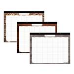 Undated Desk Pad 22 X 17 1-Pack, Wood Patterns-4