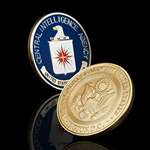 CIA Challenge Coin Collection Set Enamel Paint W-2