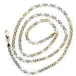 10K YELLOW Gold SOLID GUCCI Chain - 22 Inches Lo-2