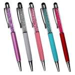 Slim Crystal Diamond Stylus And Ink Pen For Touc-2