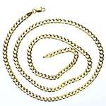 10K YELLOW Gold SOLID ITALY CUBAN Chain - 20 Inc-2