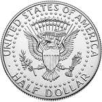 2016 P Kennedy Half Dollar US Mint Wrapped Roll-2
