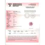 0.55 Ct. | Round | Bubble Gum Pink Color | VS1 C-2