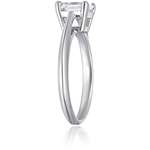 House Of Eleonore 18K White Gold Asscher-Cut Sol-2