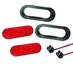 TL-62720-RK Pair Of 6 And Oval LED Stop Turn Tai-2