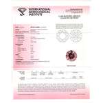 0.70 Ct. | Round | Bubble Gum Pink Color | VS1 C-2