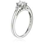 14K White Gold Lab Grown Diamond Engagement Ring-2