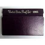 1985 S US Mint Proof Set Original Government Pac-2