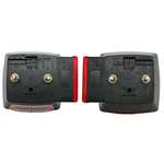 Pair Of Square Box Tail Lights, Incandescent Tra-2