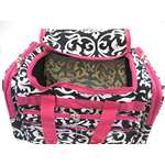 World Traveler Pink Damask Duffle Bag 22-Inch-2