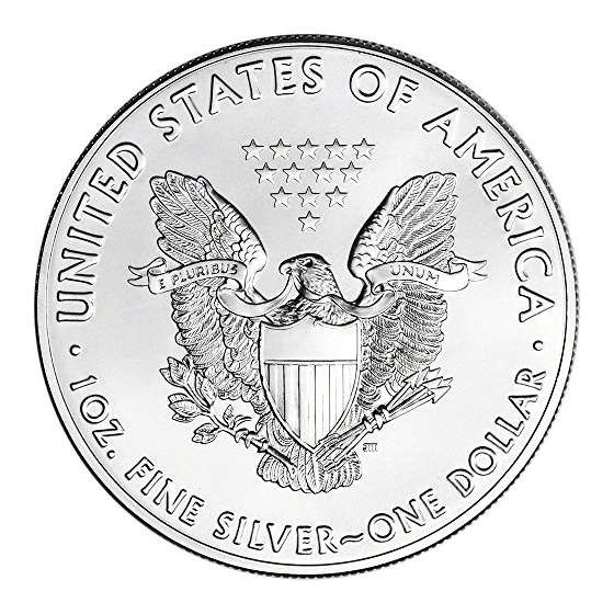 2018 American Silver Eagle 1 Roll-TWENTY 20 Coin-2