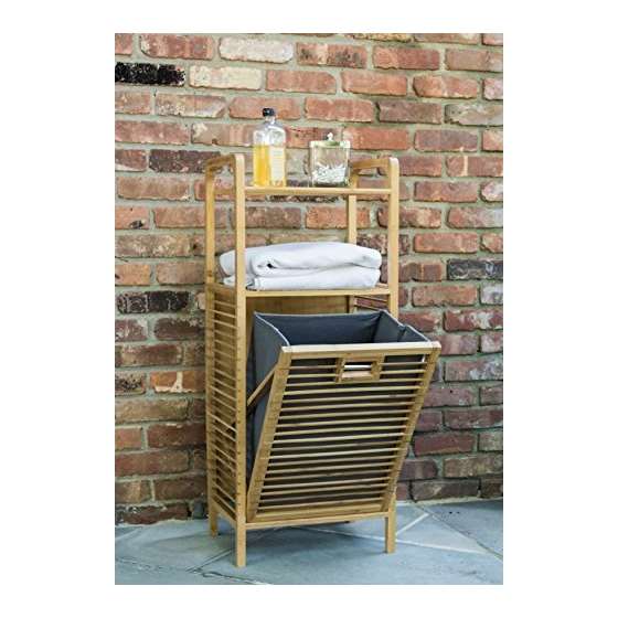 Bamboo Hamper Shelf-2