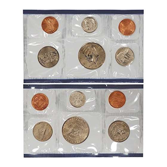 1998 US Mint P D 10-Coin Uncirculated Mint Set I-4