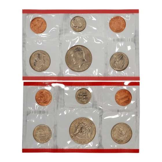 1987 United States Mint Uncirculated Coin Set In-2