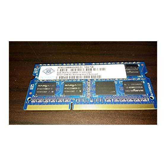 NANYA NT4GC64B8HG0NS-DI 4GB NOTEBOOK SODIMM DDR3-2