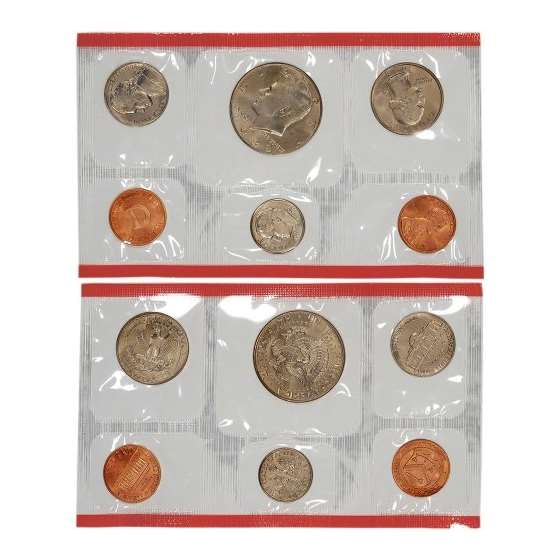 1988 United States Mint Uncirculated Coin Set U8-2