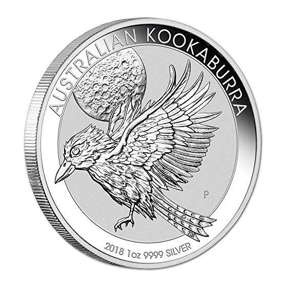 2018 AU Australia Silver Kookaburra 1 Oz 1 Brill-2