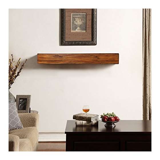 48-Inch Fireplace Shelf Mantel With Corbel Optio-2