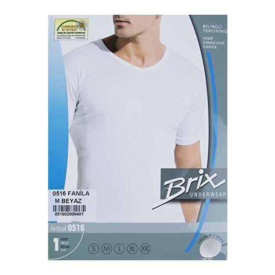 Mens Super Soft Turkish 100% Cotton V Neck Tees-2