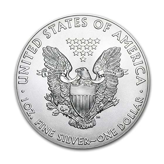 2017 American Silver Eagle 1 Brilliant Uncircula-2