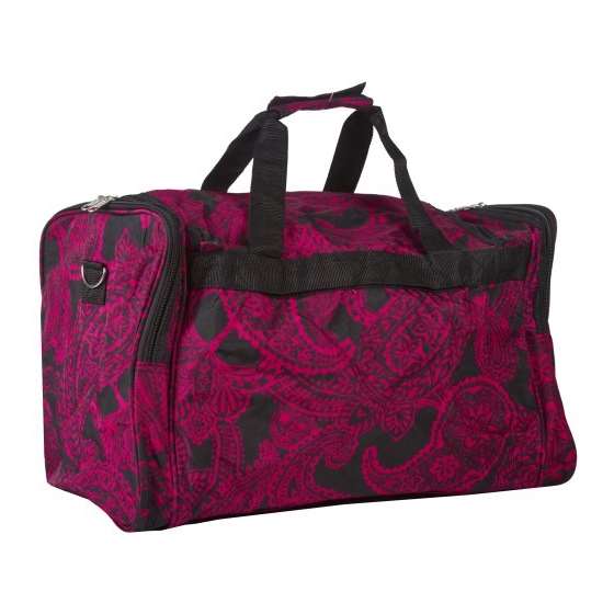 Magenta Pink Duffle Bag 22-Inch-2