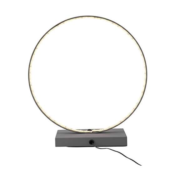 Pong Table Lamp, Gray-4