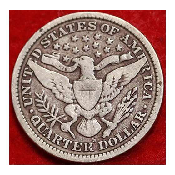 1892 Various Mint Marks-1916 90 Silver Barber Qu-4