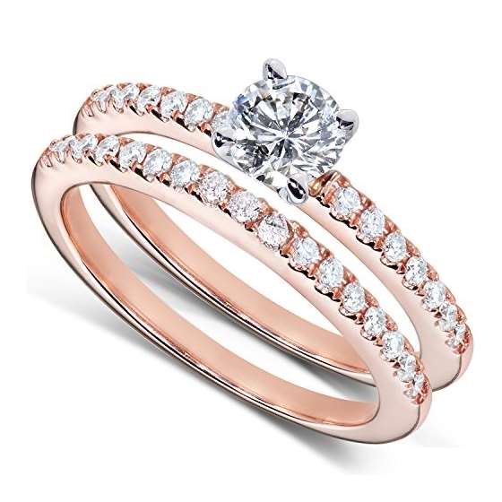 3/4 CTW IGI USA Lab Grown Diamond Bridal Rings S-2