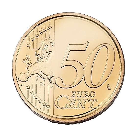MAGIC 50 CENT EURO SPLIT COIN By EURO 50C SPLIT-2