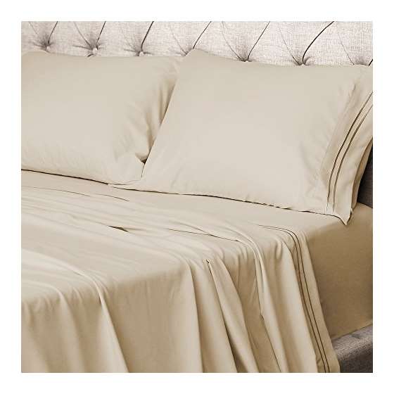 Queen Pillowcase Set-Egyptian Cotton Comfort-Smo-2