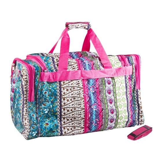 Boho Patchwork Duffle Bag 22-Inch-2