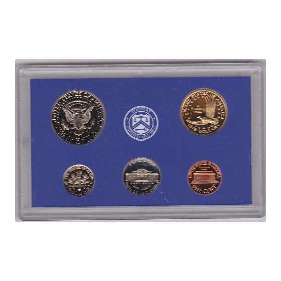 2000 S US Mint Proof Set Original Government Pac-2