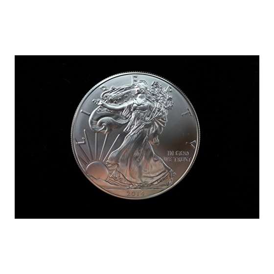 2014 American Eagle 1 Oz Silver Dollar Brilliant-2