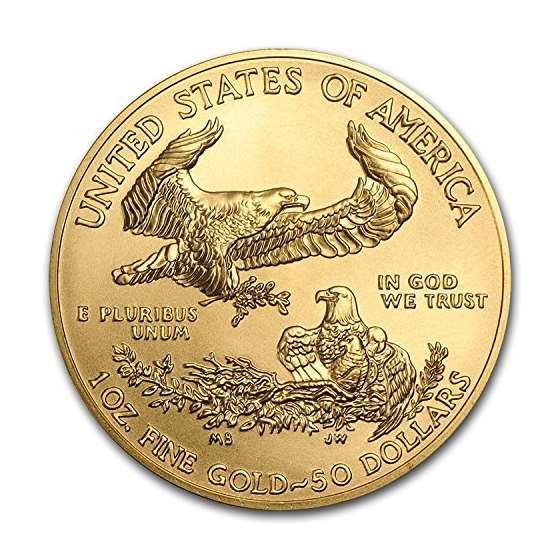 2018 1 Oz Gold American Eagle Coin BU 1 OZ Brill-4