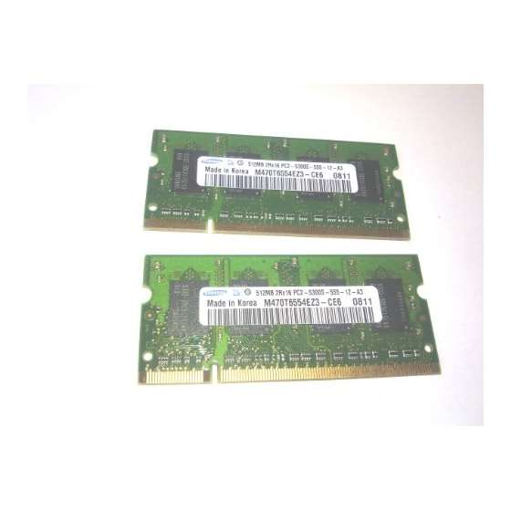 1GB 667Mhz DDR2 PC2-5300S M470T2953EZ3-CE6-4