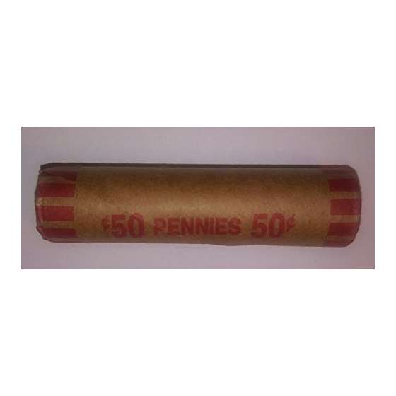 1-Bank Sealed Shotgun Roll Of Lincoln Wheat Penn-2