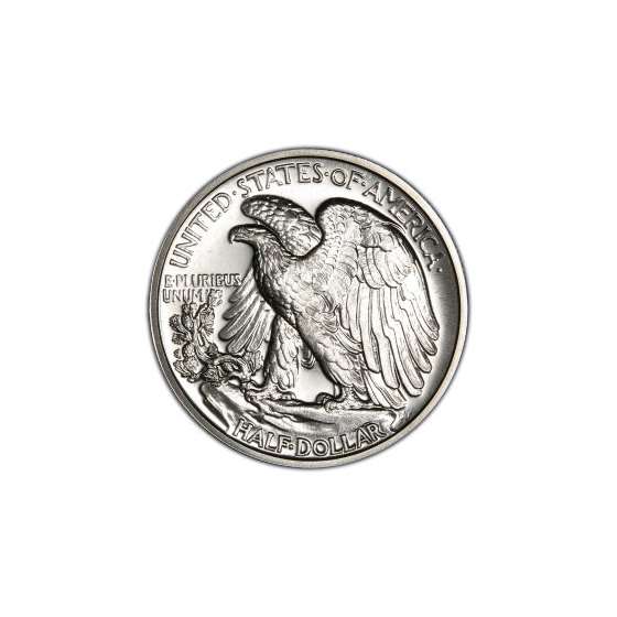 1941 Walking Liberty Half Dollar Brilliant Uncir-2