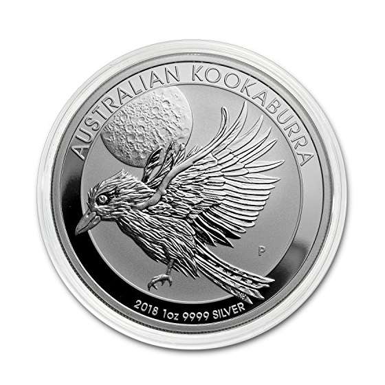 2018 AU Kookaburra One Ounce Silver Coin Dollar-2