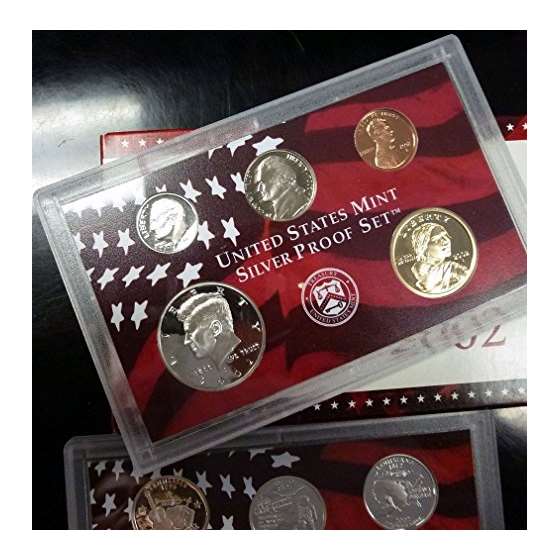 2002 U.S. Mint Silver Proof Set Set Uncirculated-2