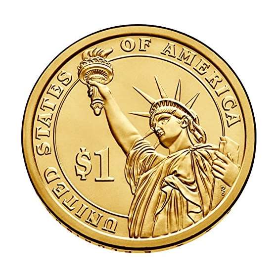 2009 P Presidential Dollar Set 4 Coins Uncircula-2