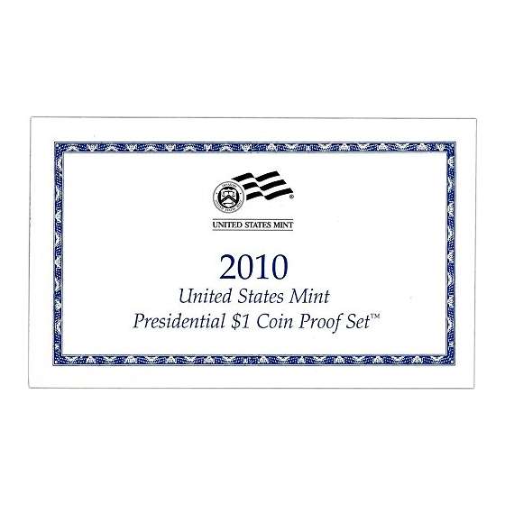 2010 S US Mint Presidential 1 Coin Proof Set OGP-4