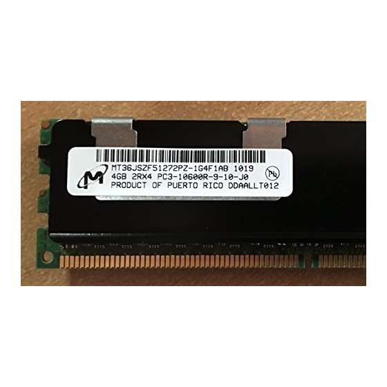 MICRON MT36JSZF51272PZ-1G4F1 4GB DDR3 REG ECC PC-2