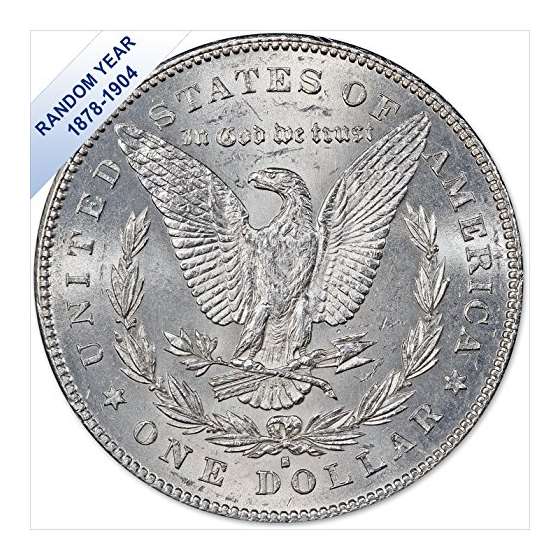 1878-1904 Morgan Silver Dollar BU Two Coins Bril-2