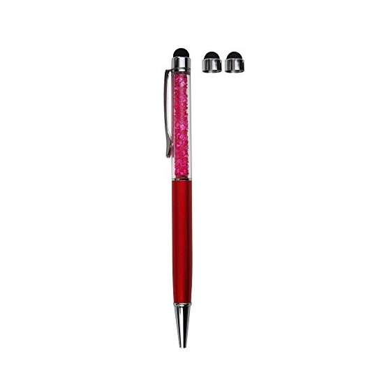 Slim Crystal Diamond Stylus And Ink Pen For Touc-4