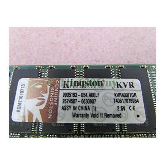 Kingston Technologies 1GB DDR SDRAM Desktop Memo-2